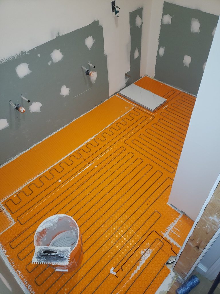 Bathroom Floor Heating in Saint John